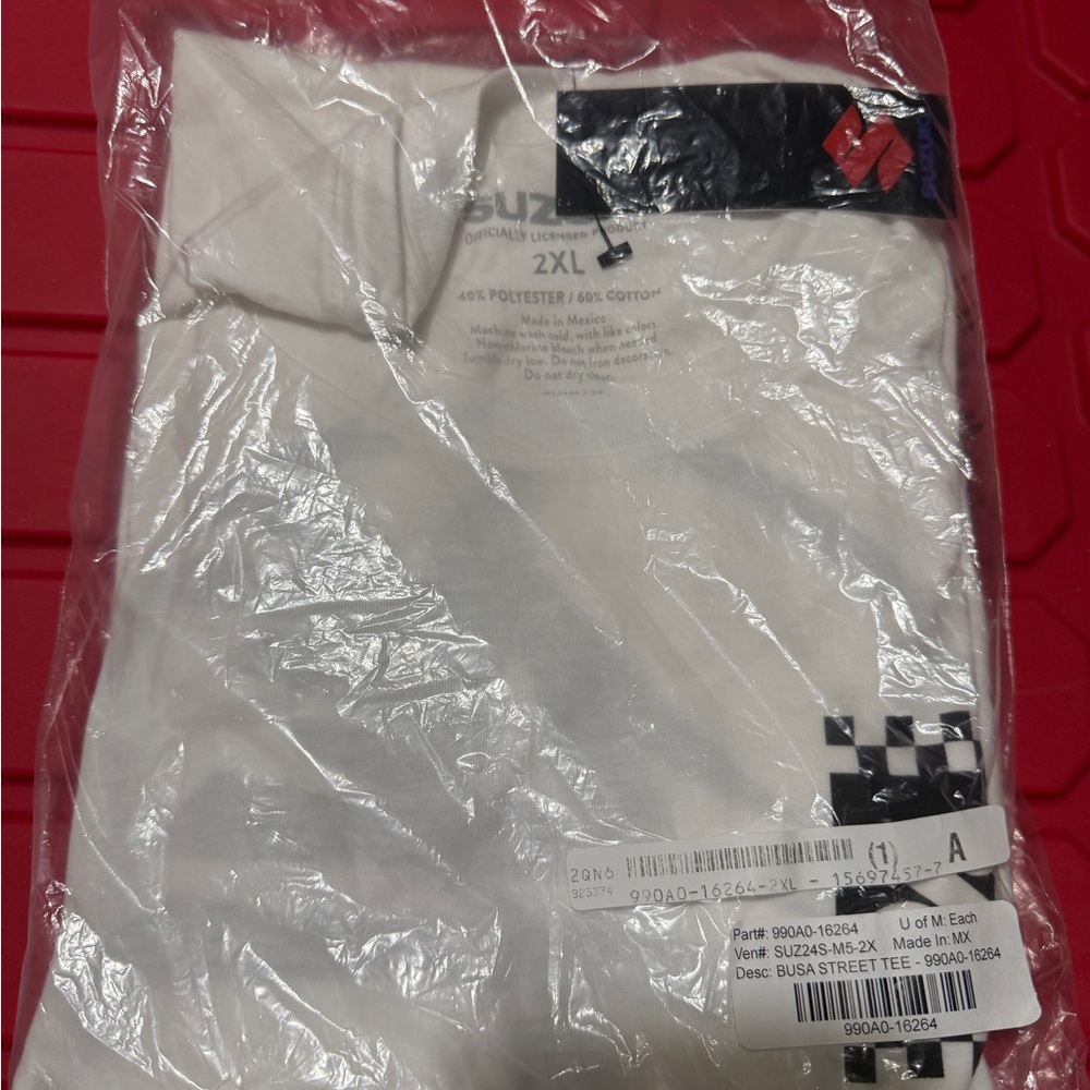 NWT Suzuki Hayabusa 2XL t shirt.